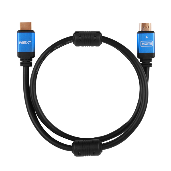 NEXT-14003HD4K HDMI 블루메탈 v1.4 고급형케이블 30Cm