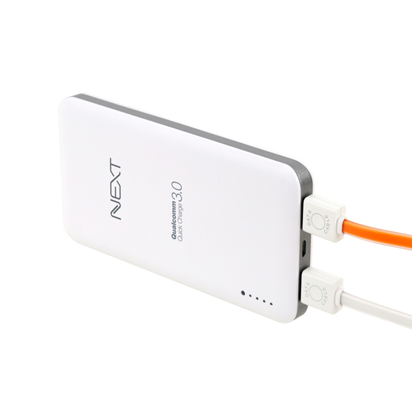 NEXT-10005QPB QC3.0 대용량 보조배터리 10000mAh