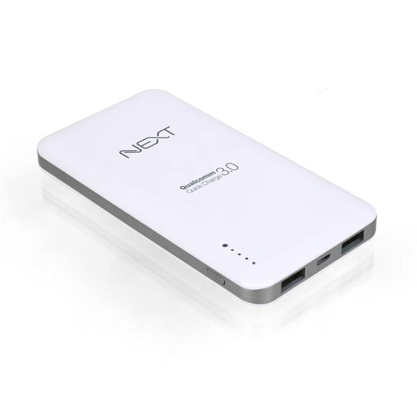 NEXT-10005QPB QC3.0 대용량 보조배터리 10000mAh