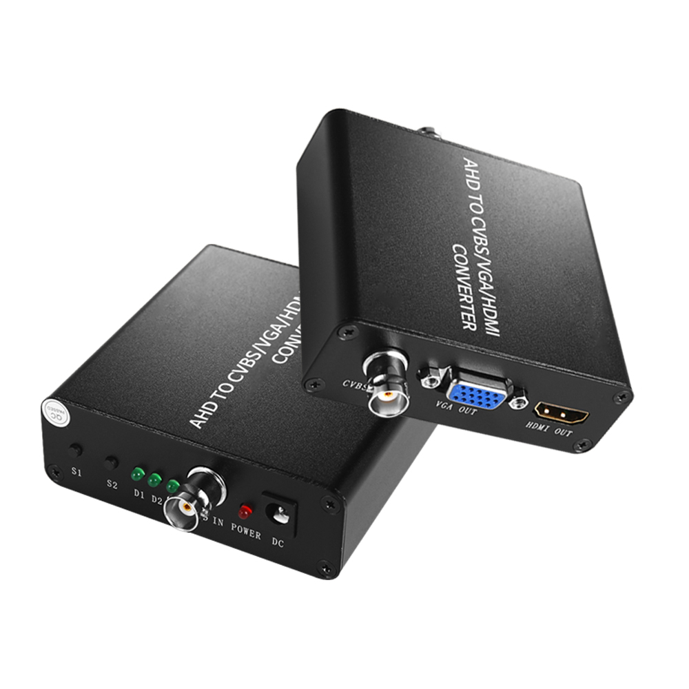 NEXT-1508A AHD to CVBS/VGA/HDMI 컨버터/CCTV