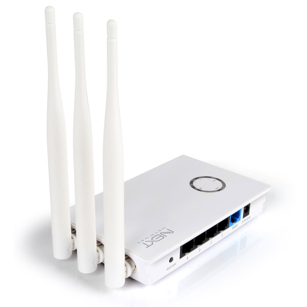NEXT-604N 유무선공유기/4포트/안테나 3개/5Dbi/300Mbps