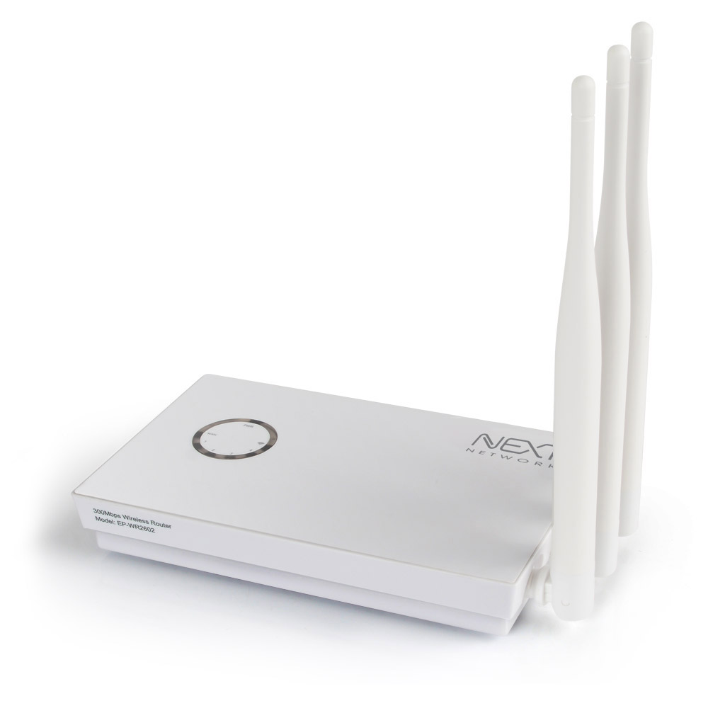 NEXT-604N 유무선공유기/4포트/안테나 3개/5Dbi/300Mbps