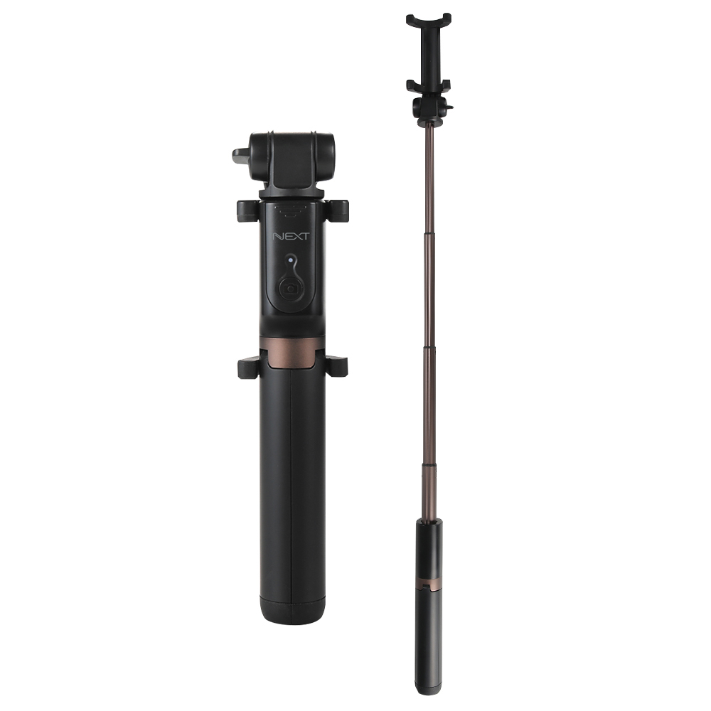 NEXT-BT20CST 블루투스 탈부착식 셀카봉/삼각대 내장