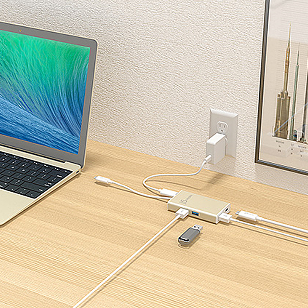 NEXT-JCH346 USB Type-C 4포트 허브(USB3.0-3/Type-C-1)