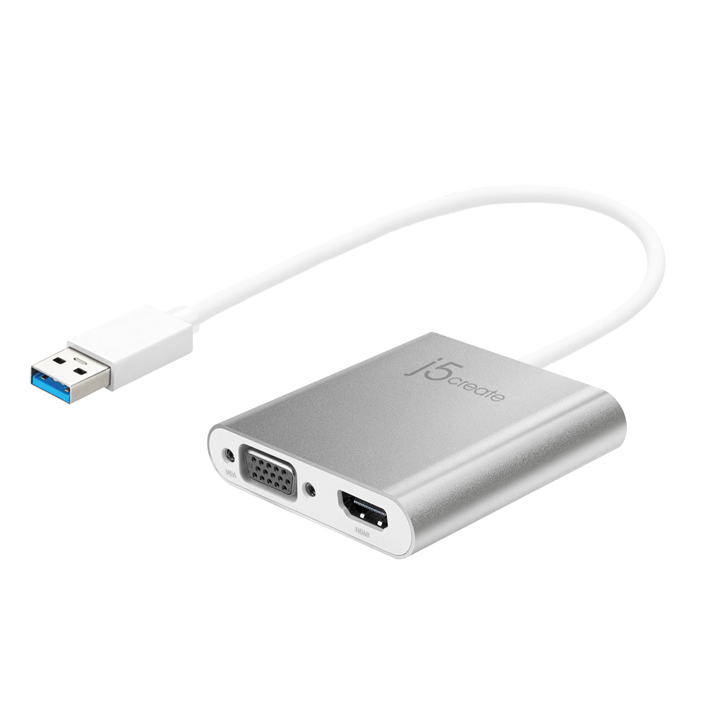 NEXT-JUA360 USB3.0 to HDMI+VGA/확장,복제,회전