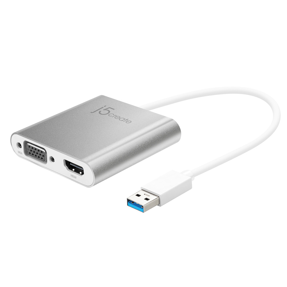 NEXT-JUA360 USB3.0 to HDMI+VGA/확장,복제,회전