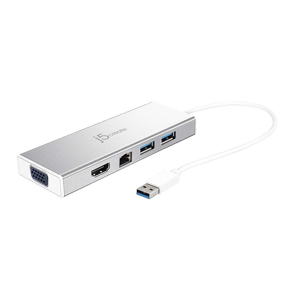NEXT-JUD380 USB3.0 미니도킹/HDMI+VGA+기가랜+허브