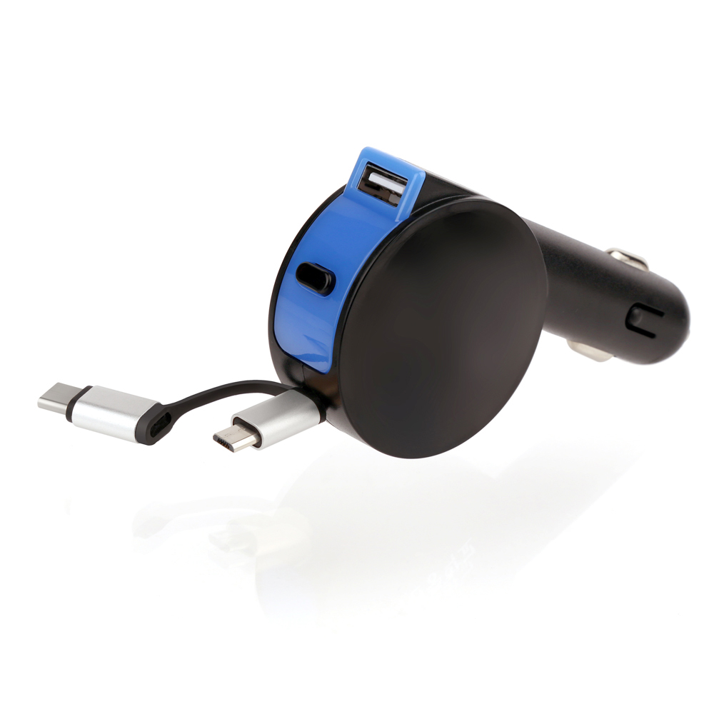 NEXT-1411CHB USB Type-C/5pin 차량용 충전기 릴타입