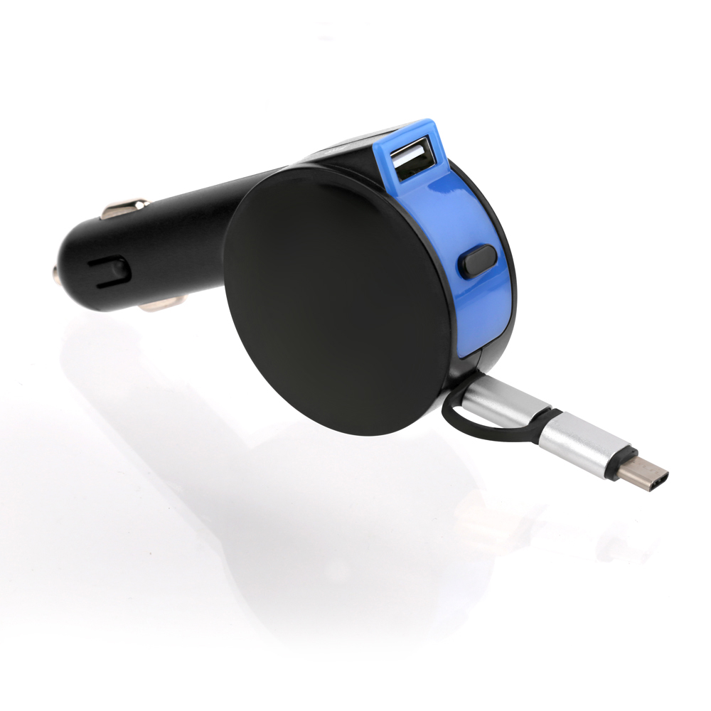 NEXT-1411CHB USB Type-C/5pin 차량용 충전기 릴타입