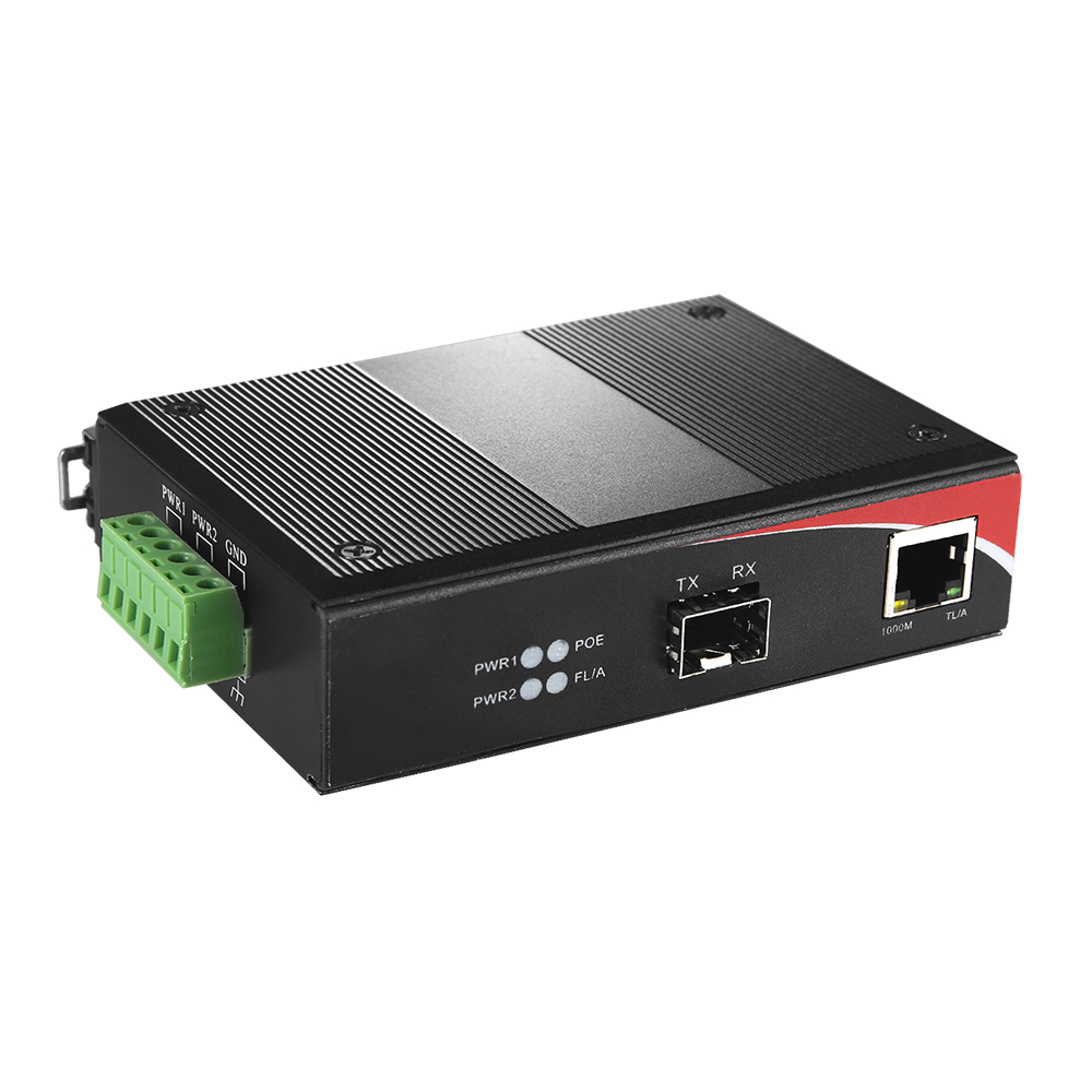 NEXT-3000SFP-POE 산업용 POE MEDIA CONVERTER