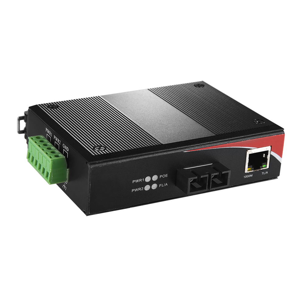 NEXT-300FSCS-POE 산업용 POE MEDIA CONVERTER