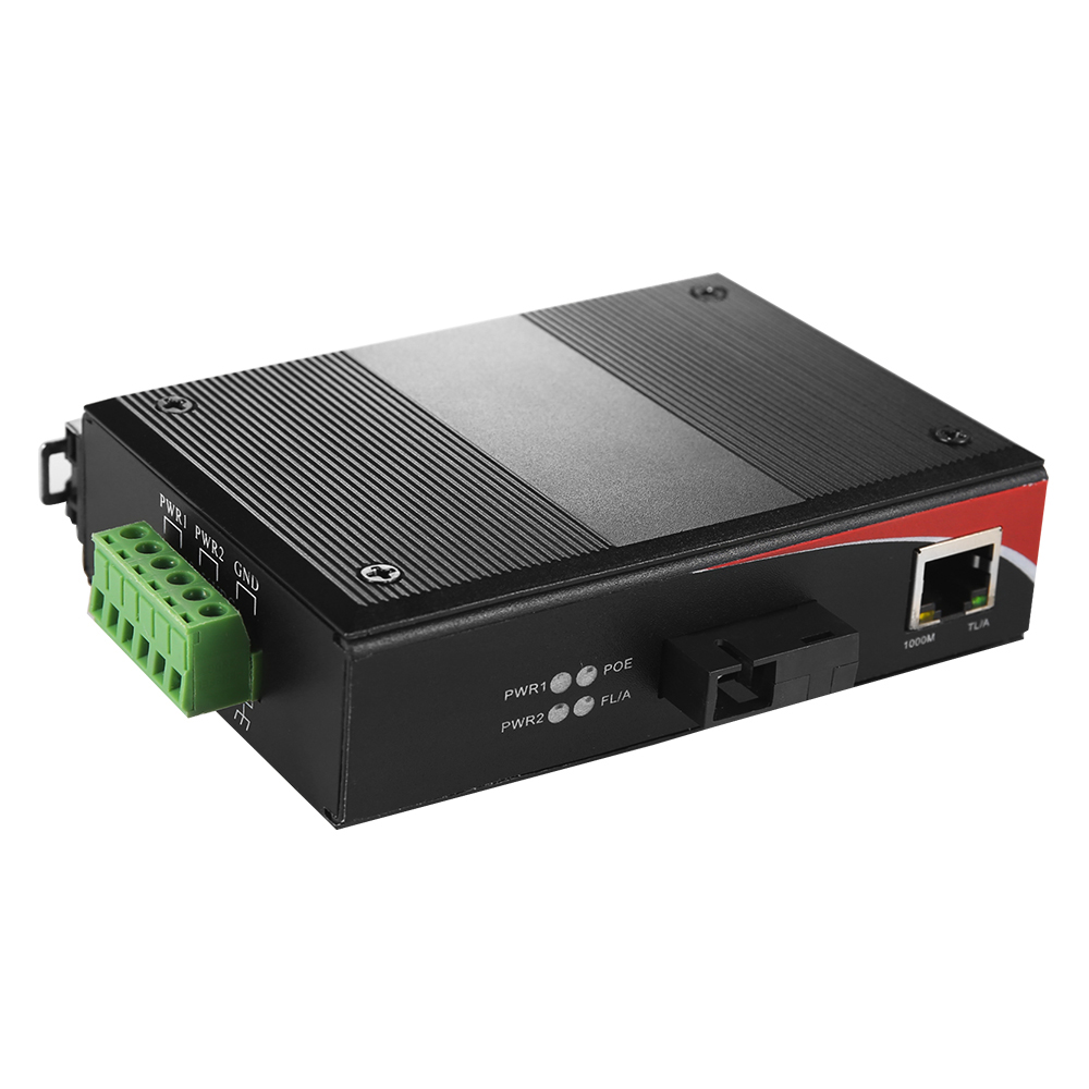 NEXT-300FSCSWB POE 산업용 POE MEDIA CONVERTER