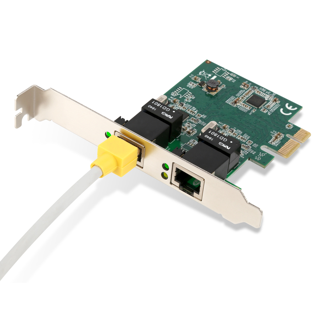 NEXT-3102D-EX 1G Dual Port PCI-Express LACP Lan Card