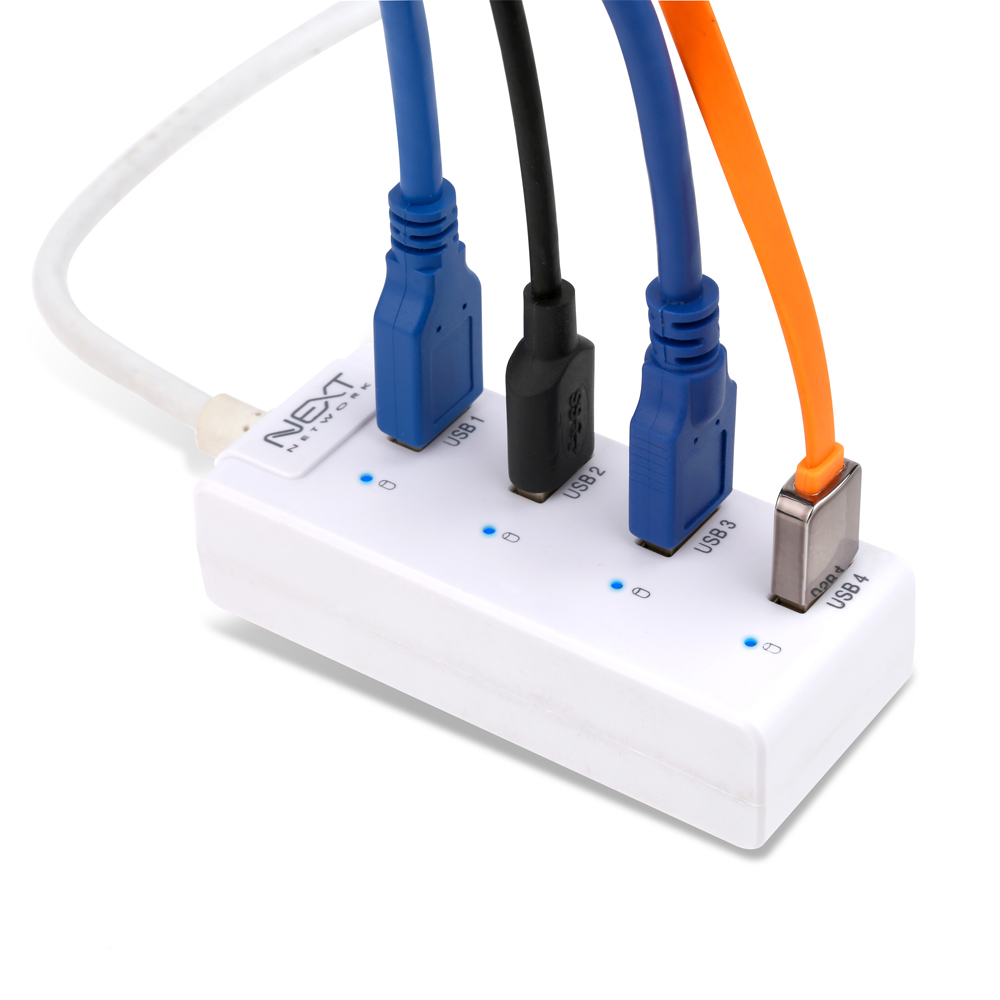 NEXT-505UH NEXT-505UH
USB3.0 4포트 무전원허브(포트별 LED제공)