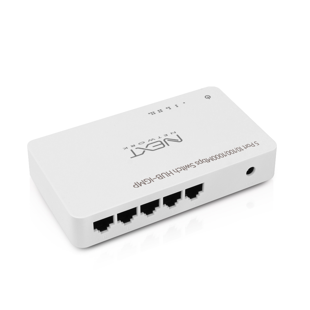 NEXT-6005GH-IGMP 10/100/1000M 5Port Switch HUB - IGMP지원