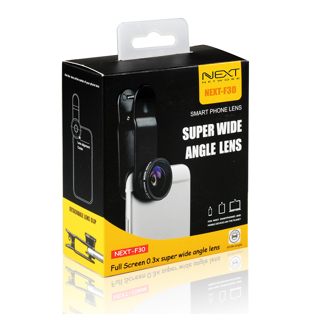NEXT-F30 Full Screen 0.3x Super Wide Angle Lens