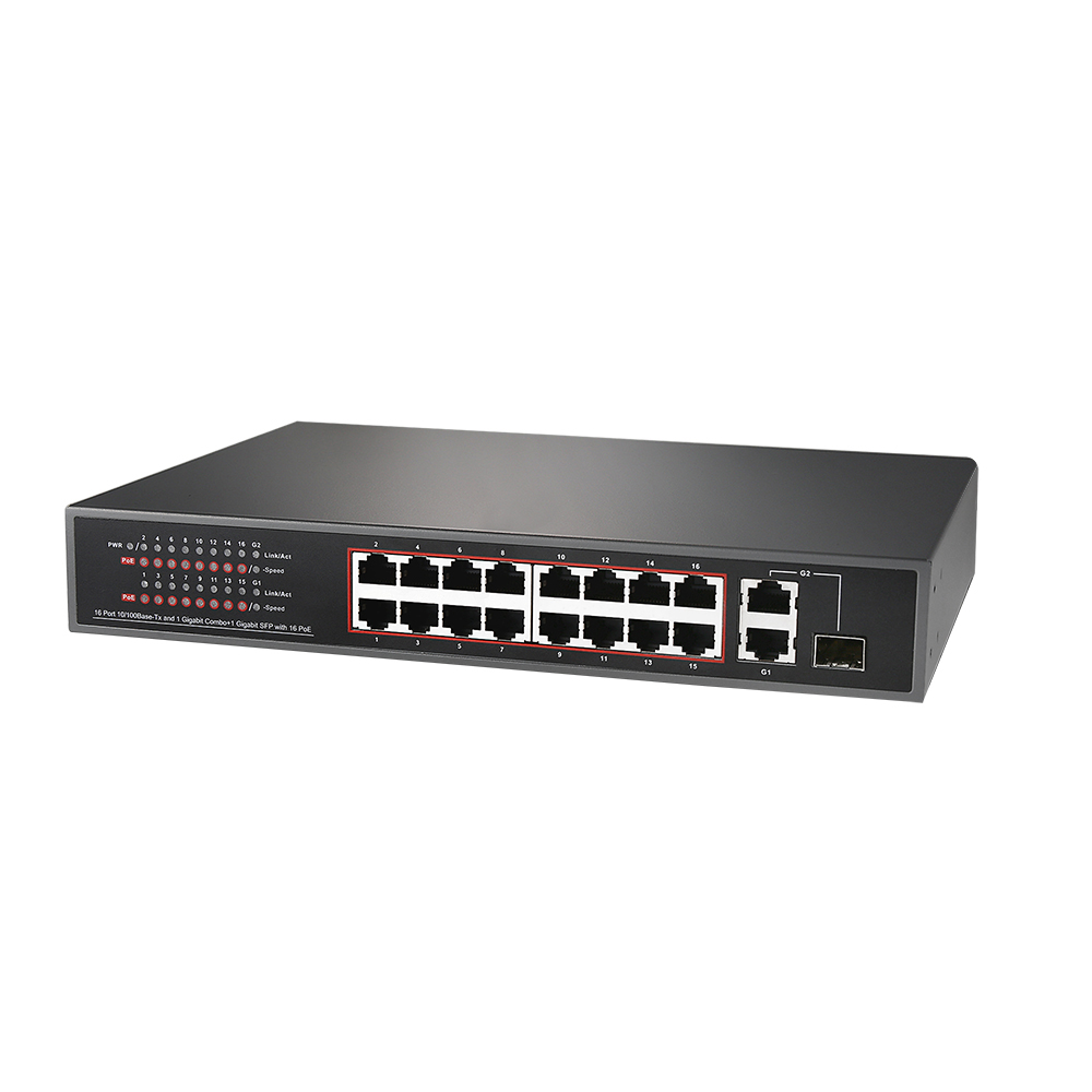 NEXT-POE318SFP-TP 16Port POE Switch