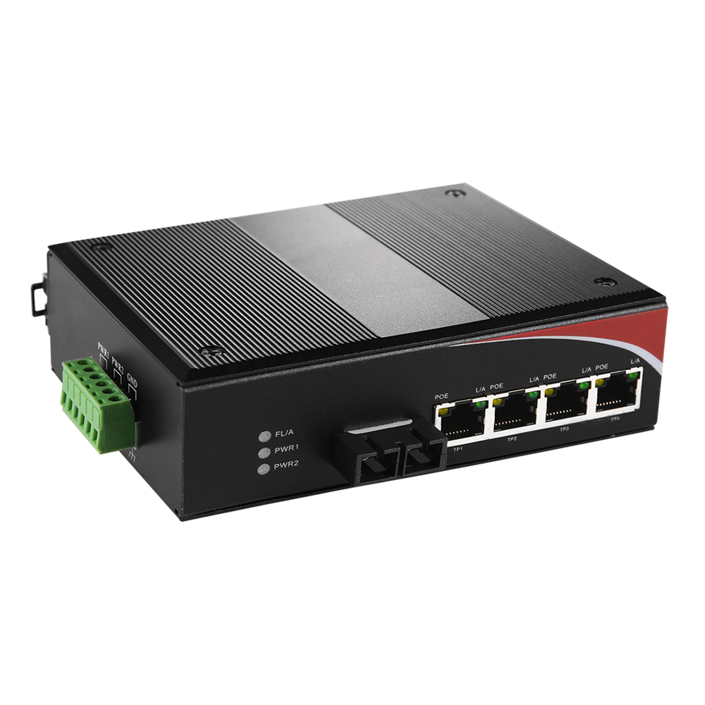 NEXT-POE515FDT-SCS 산업용 POE Fiber Switch