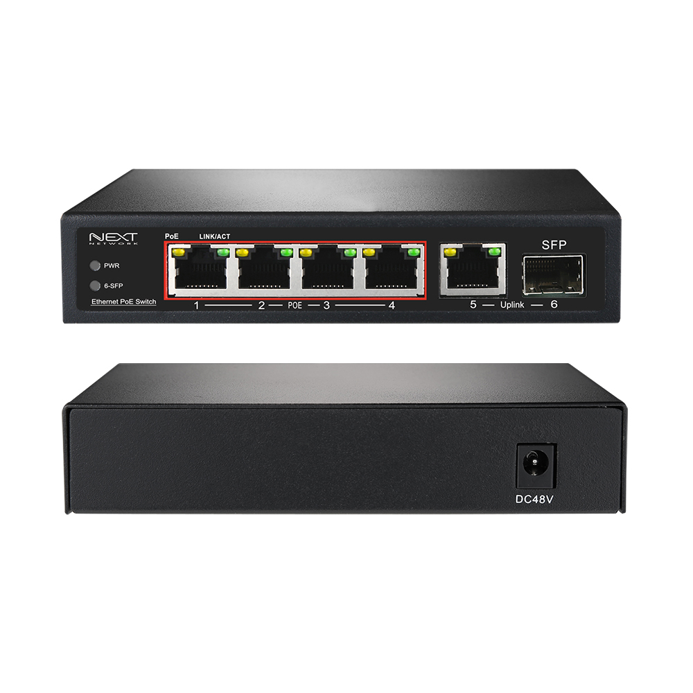 NEXT-POE7006SFP-TP POE Swtich