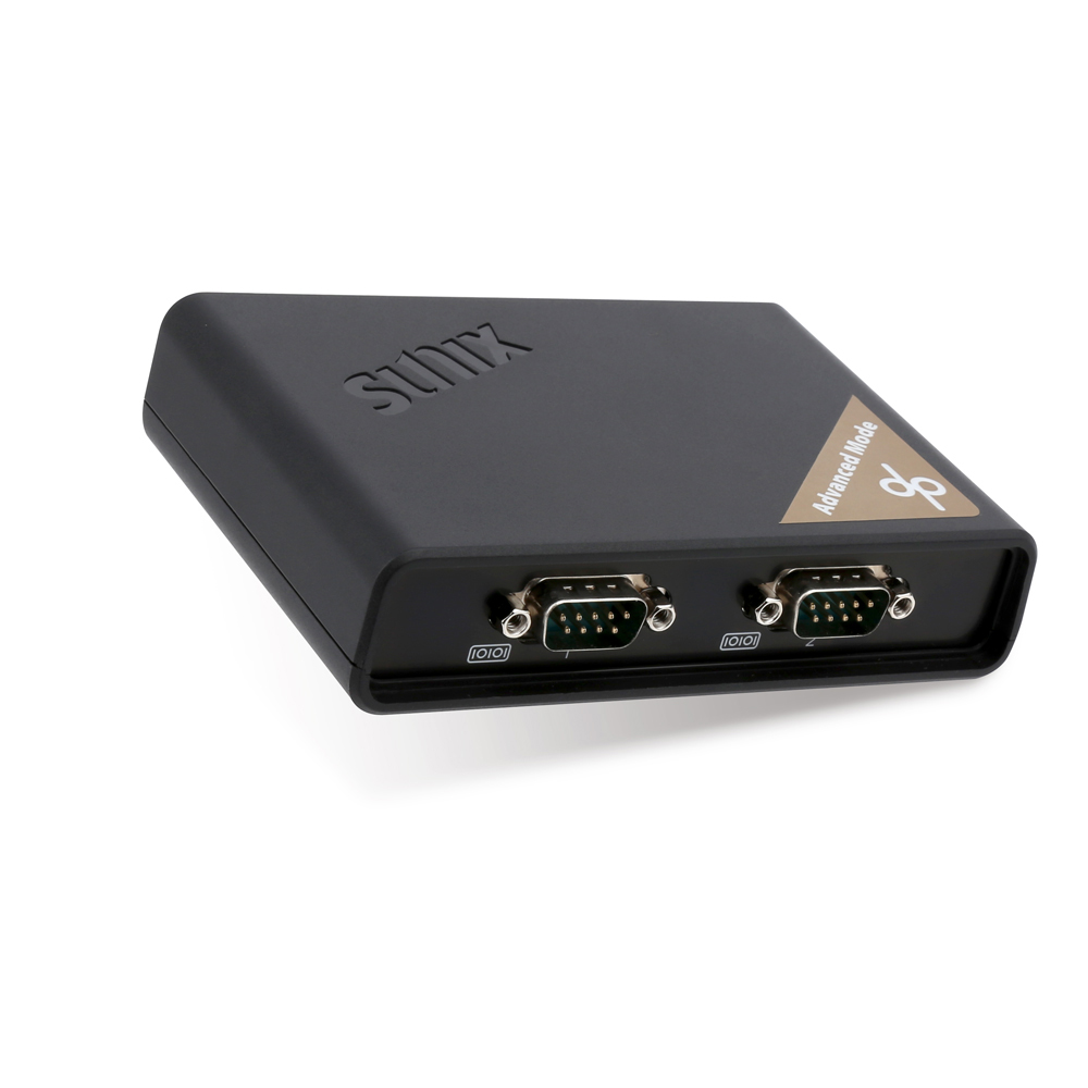 SUNIX-DPAS02H-00 Ethernet 2-Port RS-232 Replicator(Screw Bolt Type)