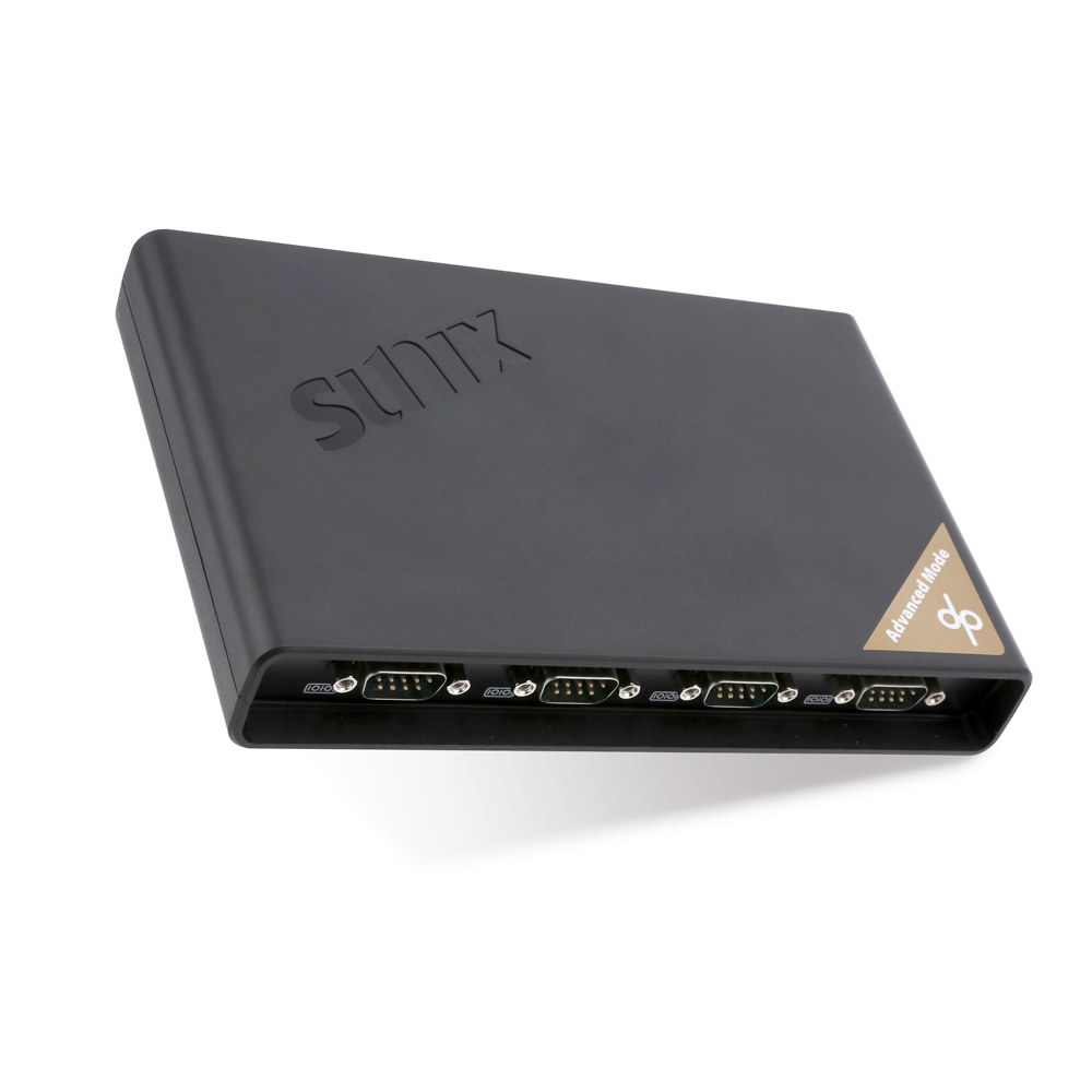 SUNIX-DPAS04H-00 Ethernet 4-Port RS-232 Replicator(Screw Bolt Type)