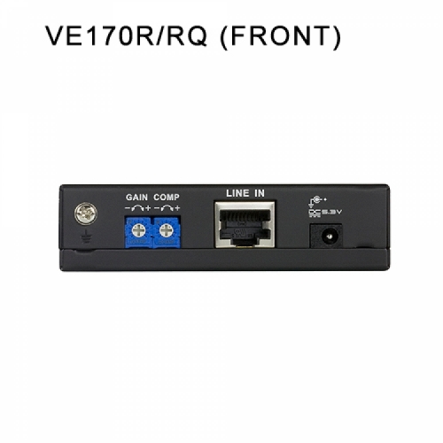 VGA/오디오 Cat 5 연장기 (1024 x 768@300m) VE170