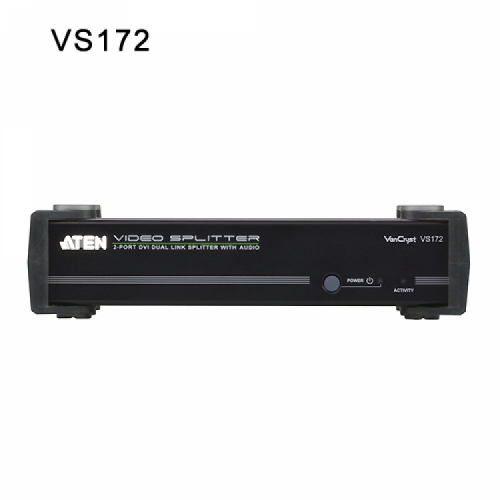 2-포트 DVI 듀얼 링크/오디오 분배기 VS172