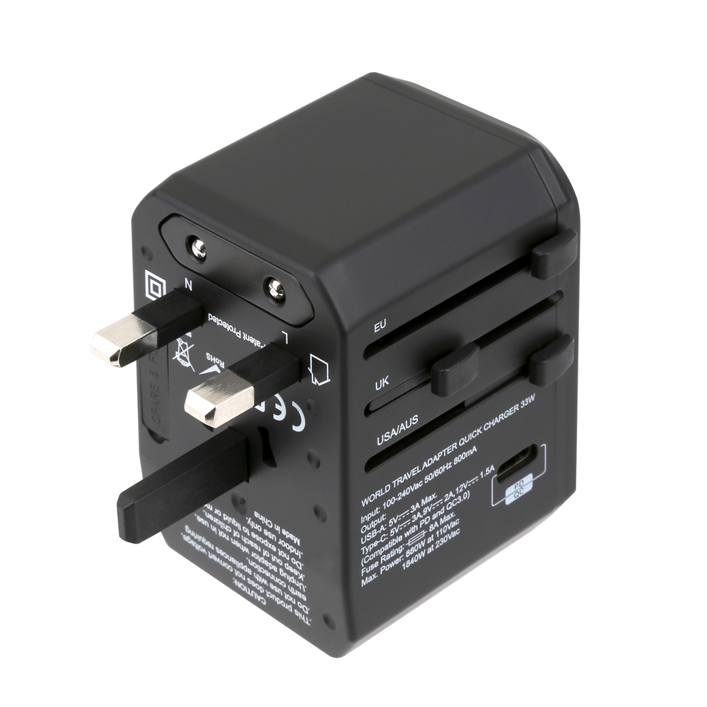 NEXT-007TC-PD 여행용 올인원 멀티 플러그 USB충전