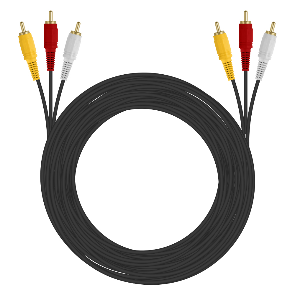 NEXT-1576-3RC RCA 3선 AV 영상 음성 케이블 5M