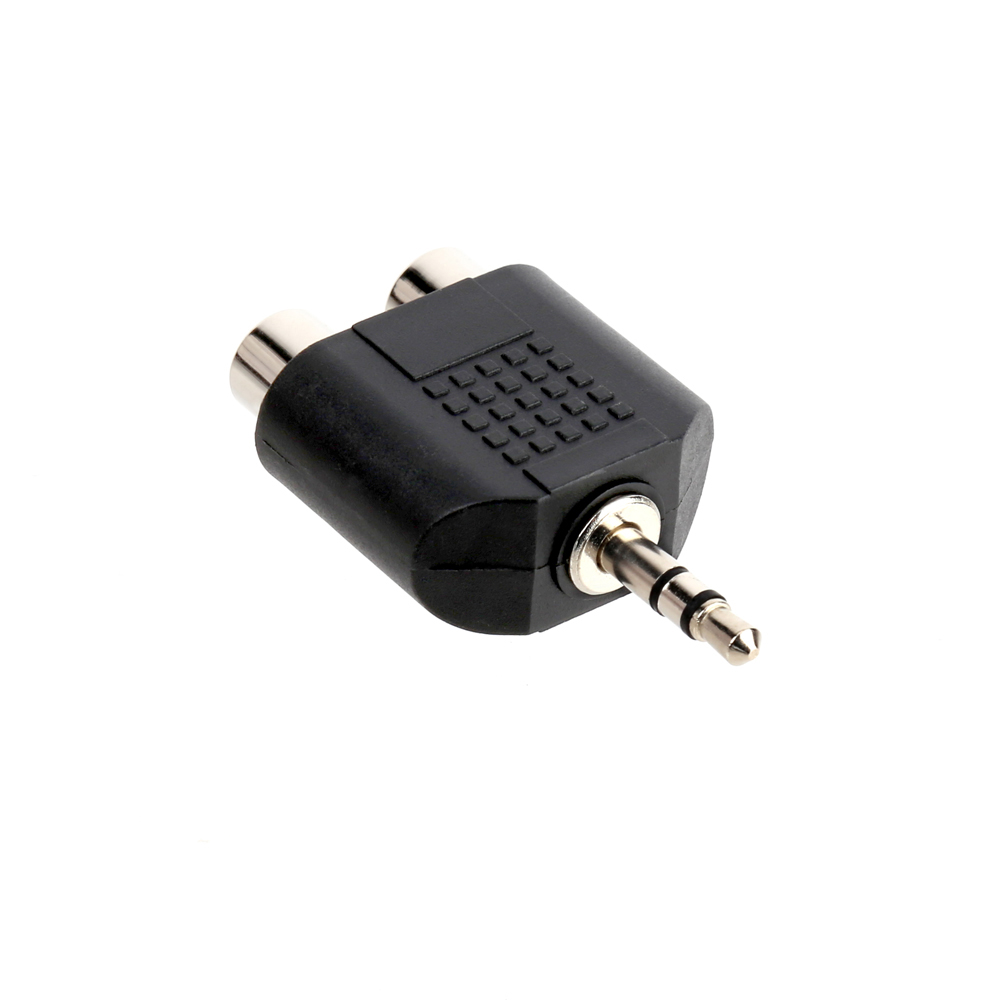 NEXT-1644STC-YF 3.5 스테레오 to 2RCA 오디오 젠더