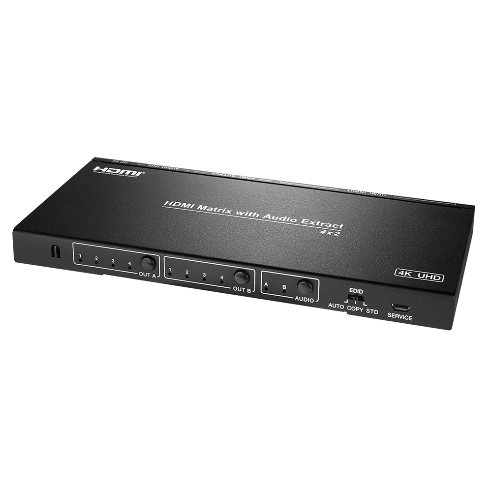 NEXT-2403UHDM 4x2 UHD HDMI 매트릭스스위치