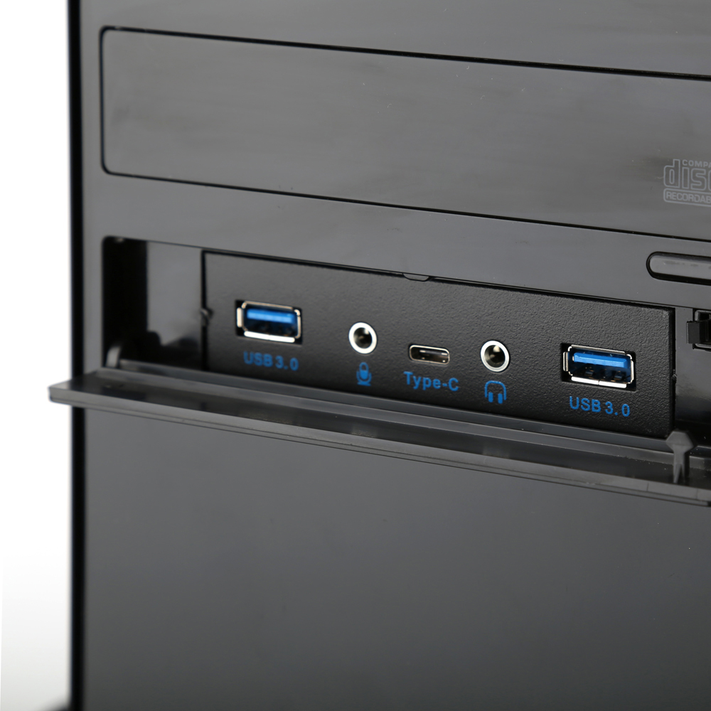 NEXT-8602TU3 내장형 USB3.0 오디오 MIC 전면가이드