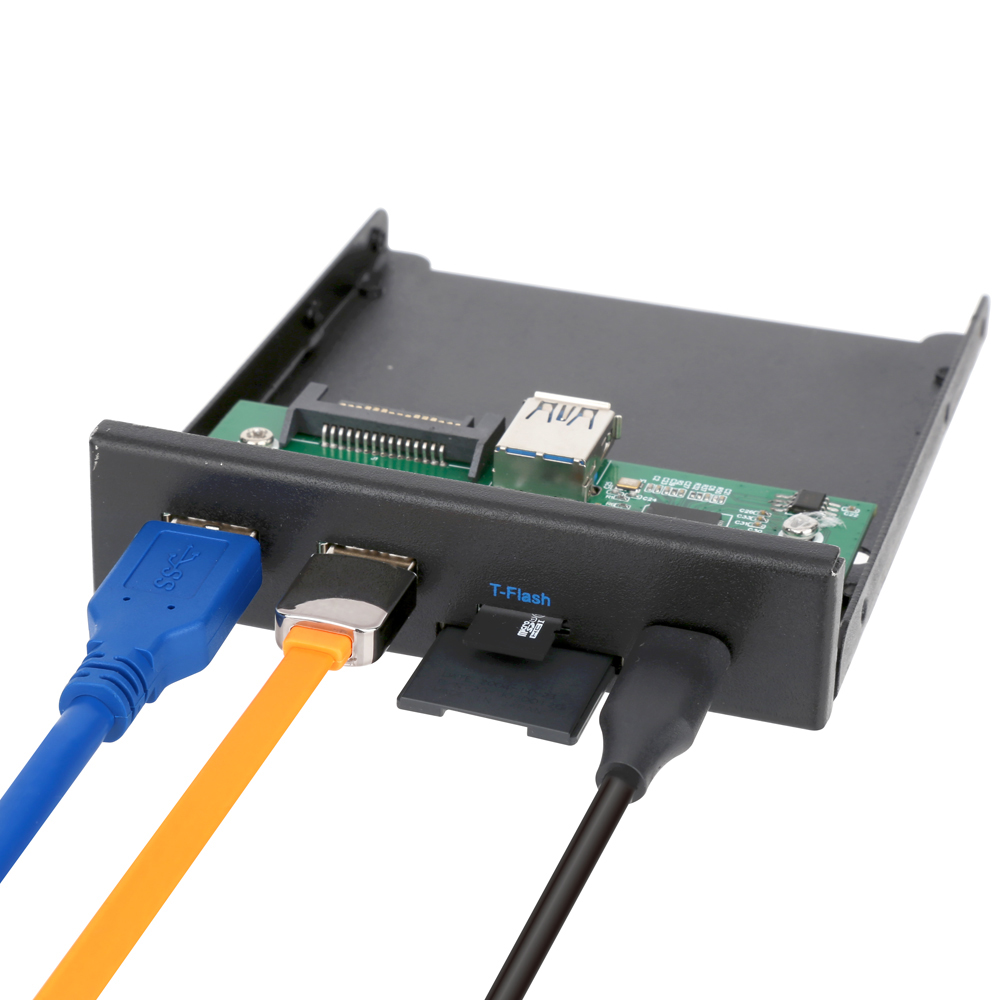 NEXT-8603TCU3 내장형 확장리더기 4in1 USB/SD/TypeC