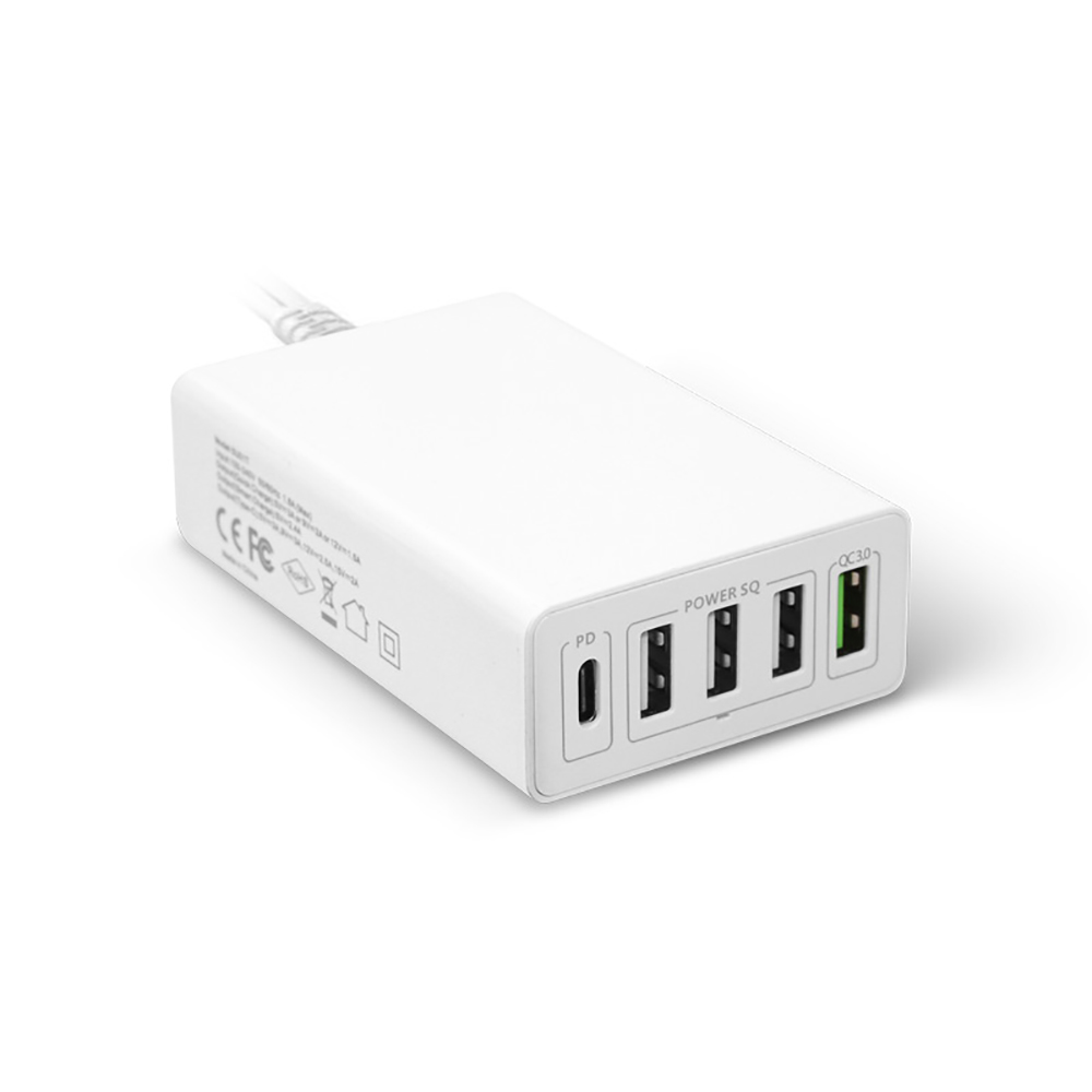 NEXT-QTC605 퀵차지3.0 60W PD지원 멀티 고속충전기