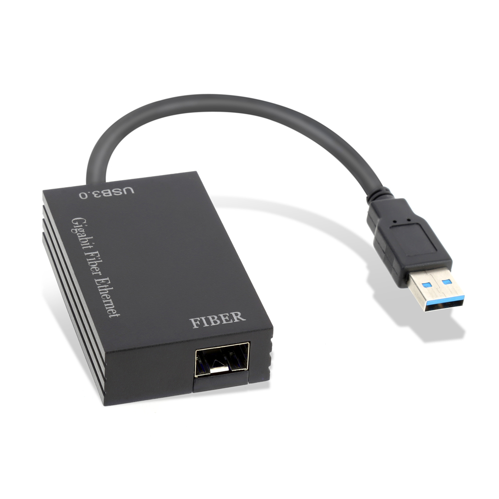 USB3.0 기가비트 SFP모듈 지원 컨버터 1.25G 싱글