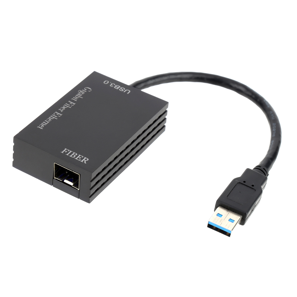 USB3.0 기가비트 SFP모듈 지원 컨버터 1.25G 싱글