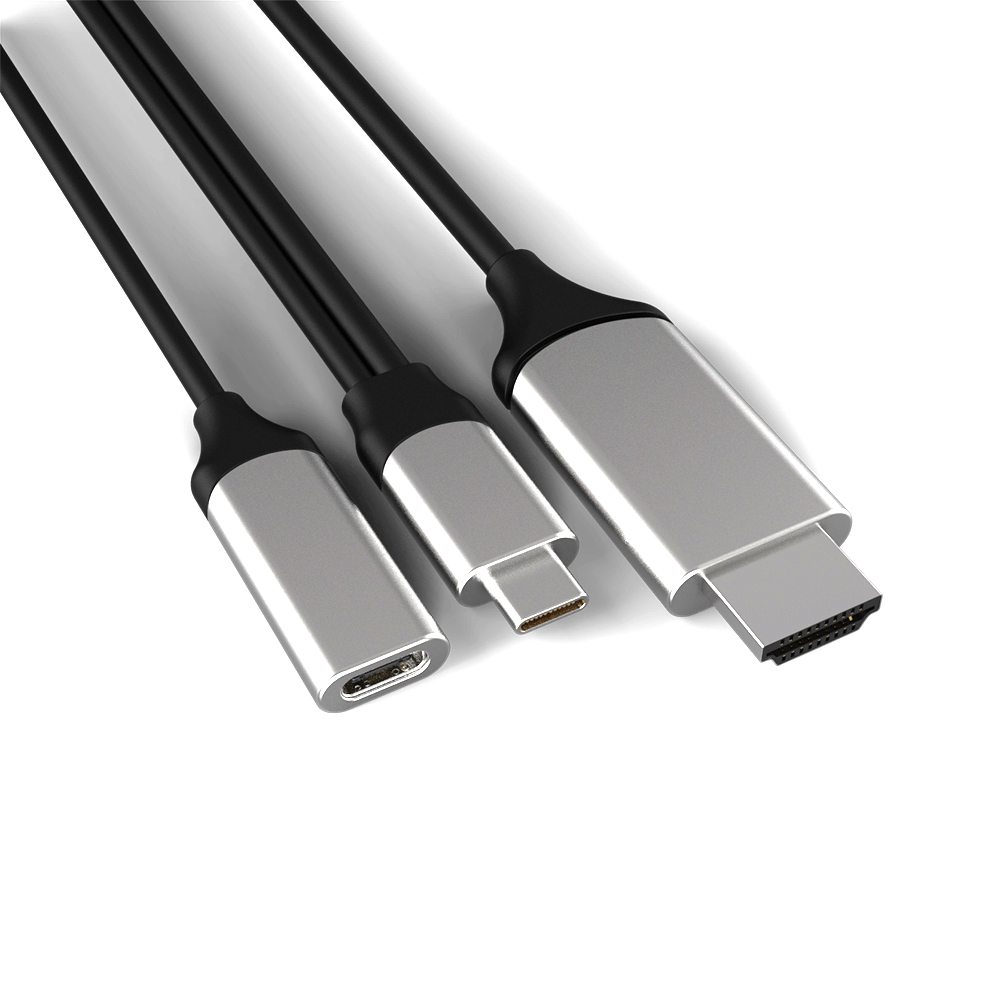 UHD 4K@60Hz Type-C to HDMI2.0 미러링 케이블