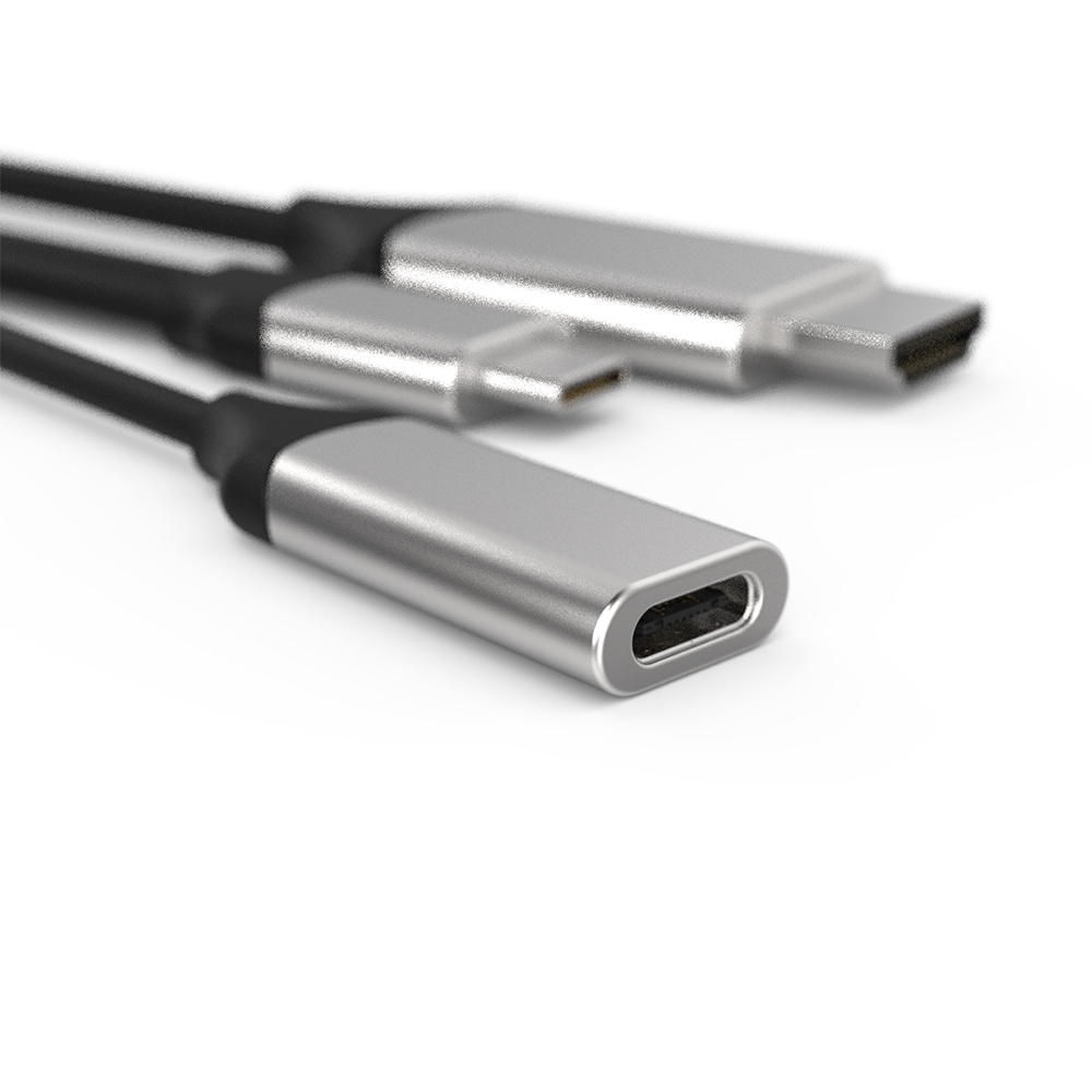 UHD 4K@60Hz Type-C to HDMI2.0 미러링 케이블