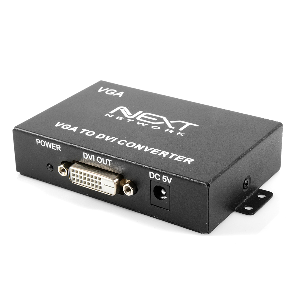 NEXT-2425VDC VGA to DVI 컨버터 블라켓 일체