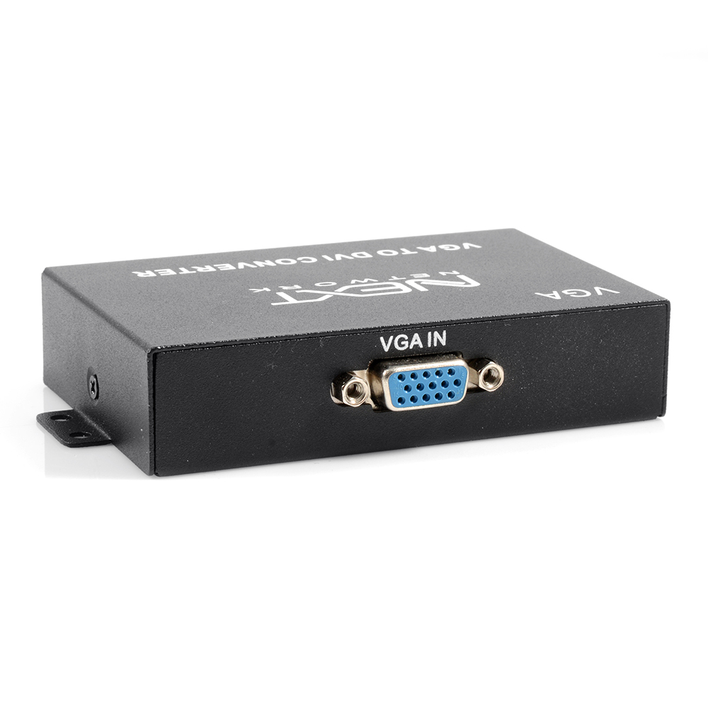 NEXT-2425VDC VGA to DVI 컨버터 블라켓 일체