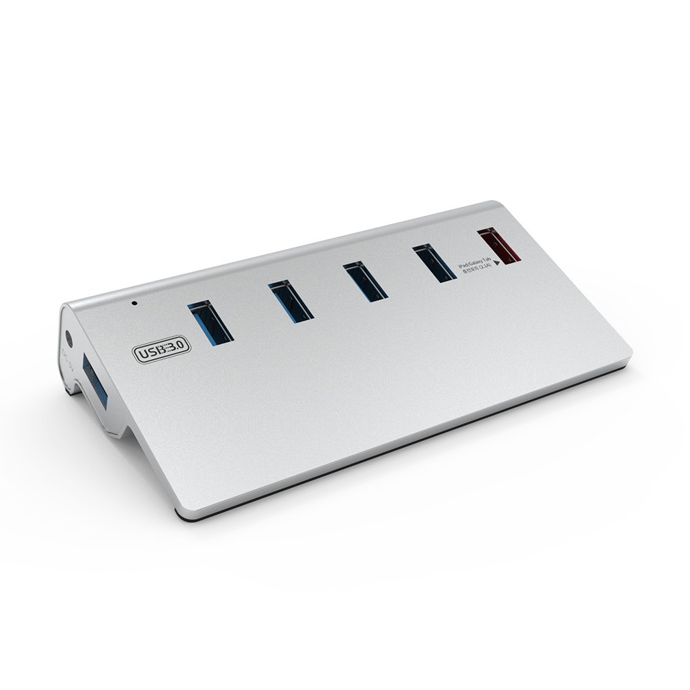 NEXT-316U3 USB3.0 알루미늄 스텐드형 5포트 USB허브