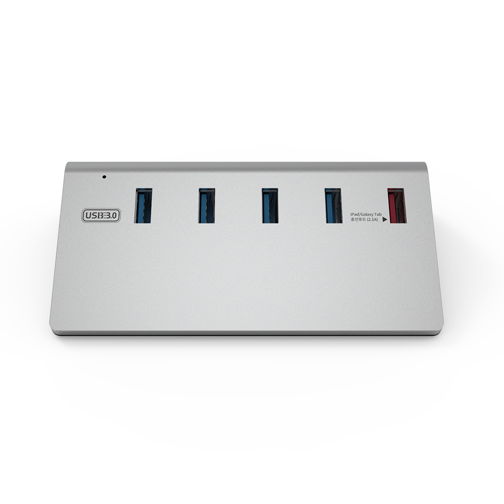 NEXT-316U3 USB3.0 알루미늄 스텐드형 5포트 USB허브