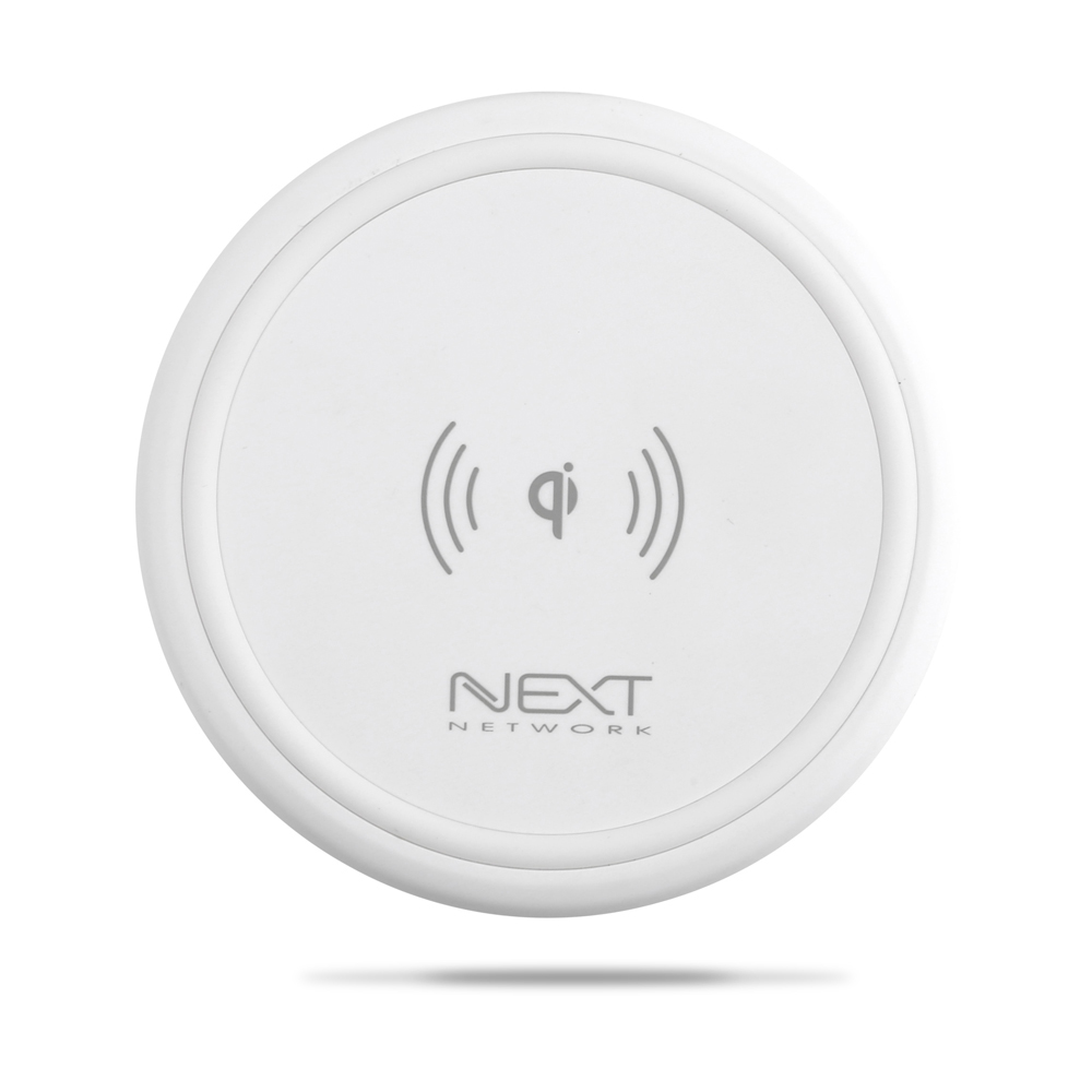 NEXT-33QWC 화이트 스마트폰 고속 무선충전기 15W