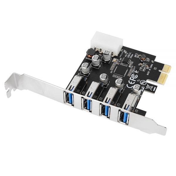 NEXT-405NEC LP USB 3.0 4포트 PCI-Express 확장 카드