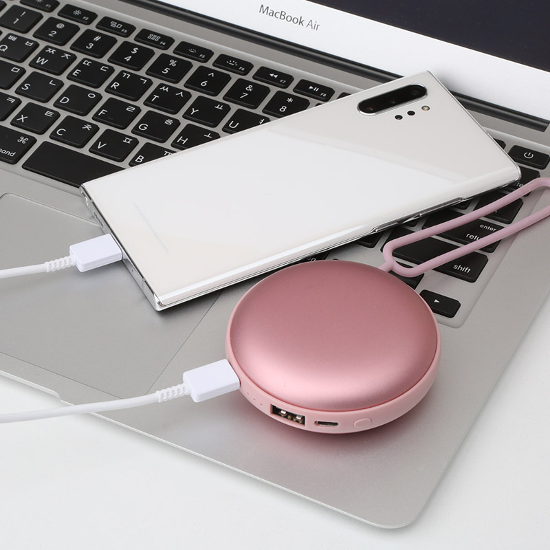 NEXT-6003HW-PB 휴대용 손난로 보조배터리 6000mAh