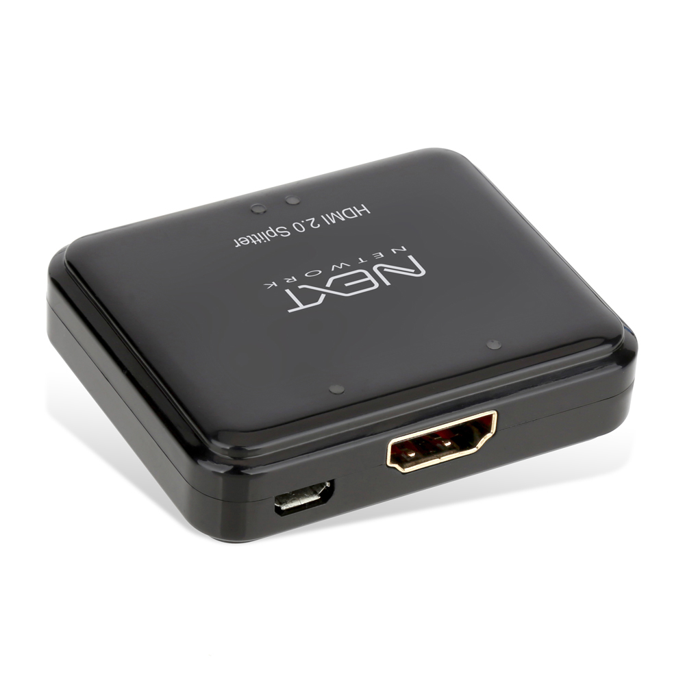 NEXT-602SP4K60 1:2 HDMI 2.0 분배기 UHD 4K 60Hz 지원
