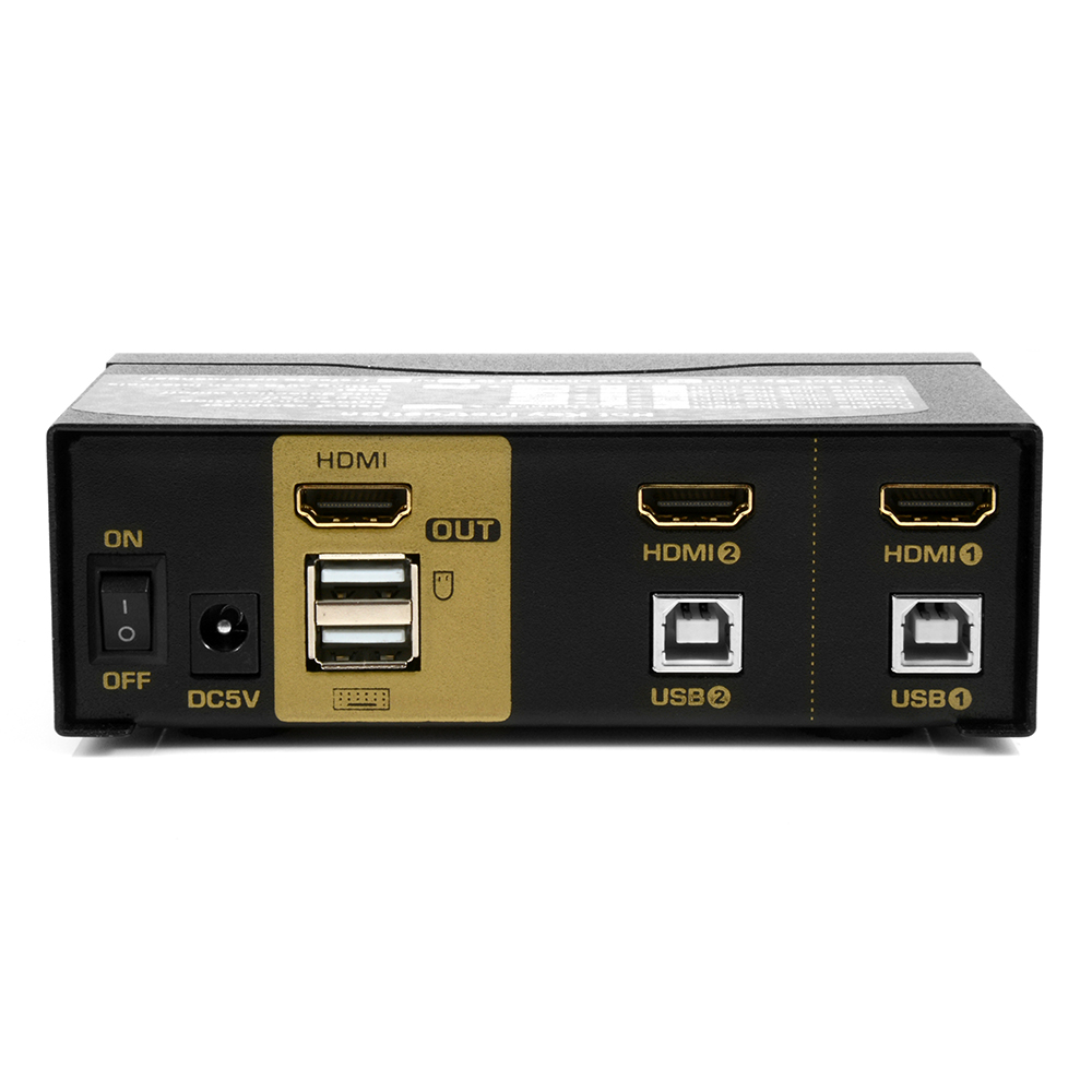 NEXT-7012KVM-KP 2포트 4K 2:1 USB HDMI KVM 스위치