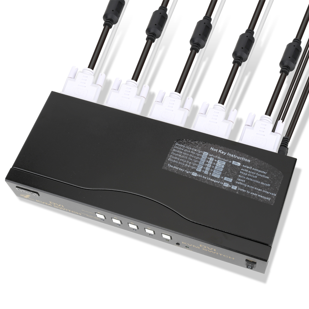 NEXT-7304KVM-DVI 4:1 USB DVI KVM 스위치