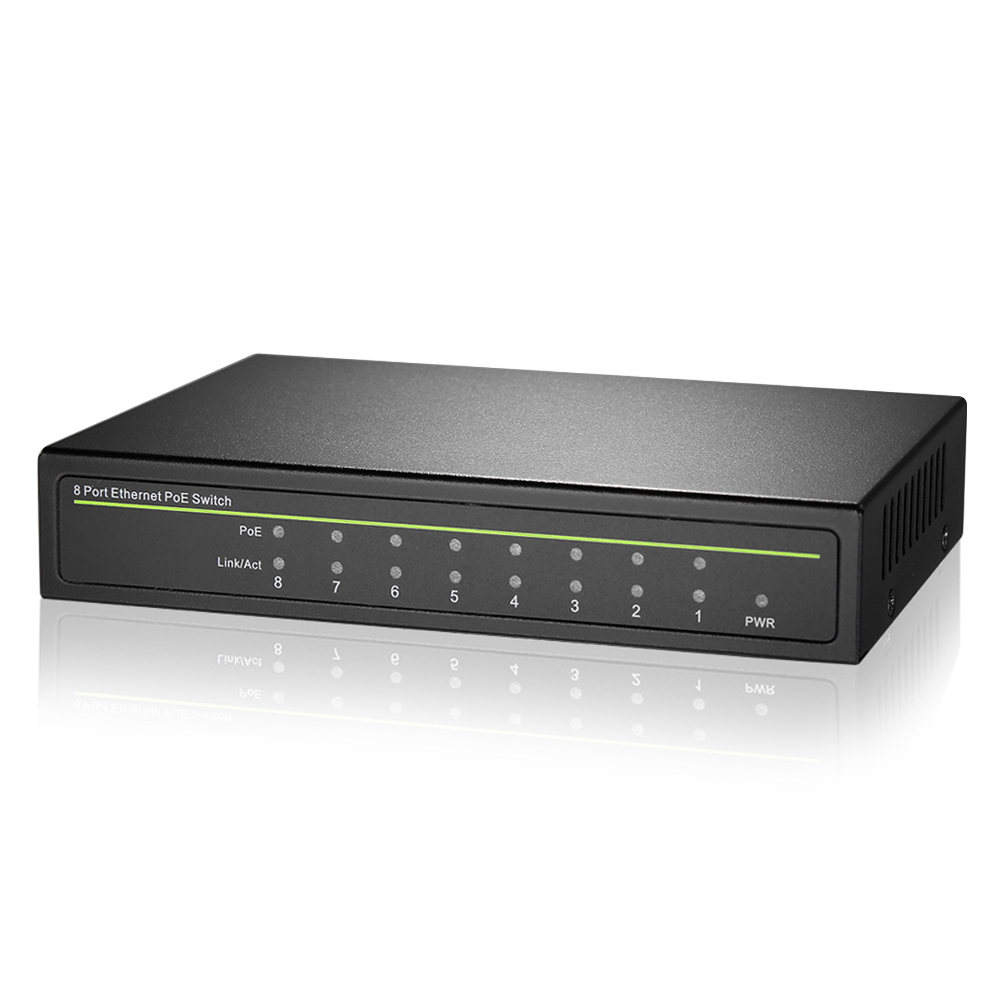 NEXT-POE1008 8포트 기가비트 POE스위칭허브120W