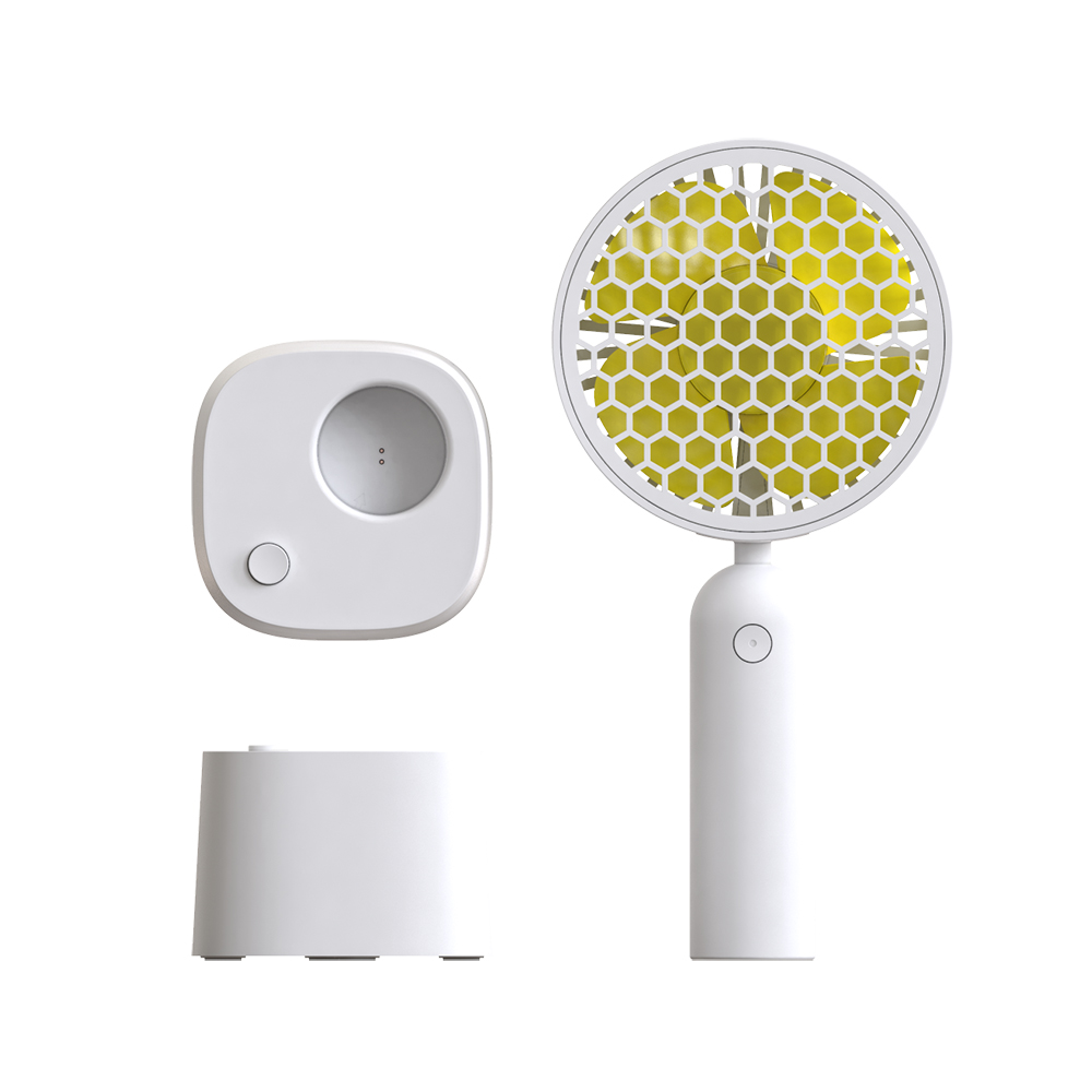 회전 거치식 + 휴대겸용 선풍기